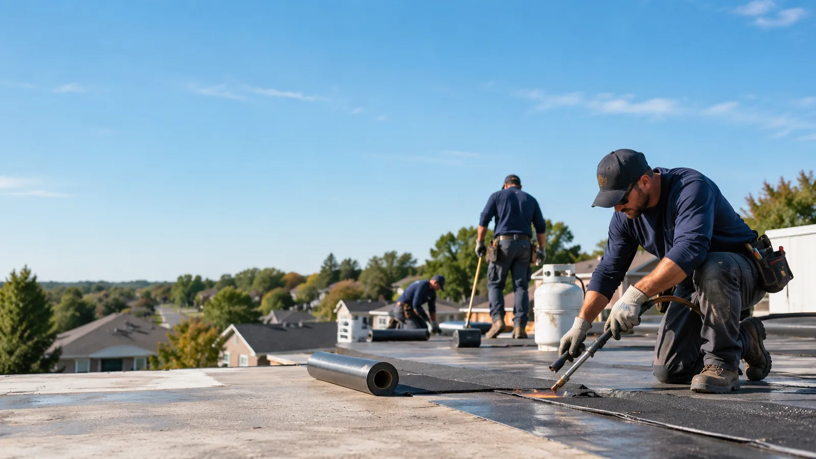 Flat Roof Leak Repair providers in Roberts, IL